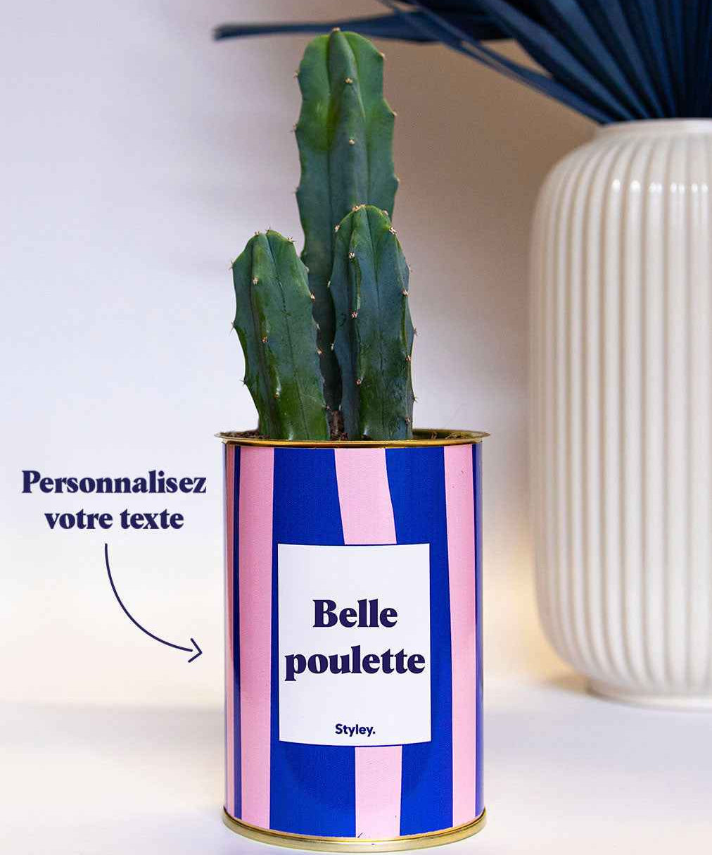 Cactus Parme - Personnalisable