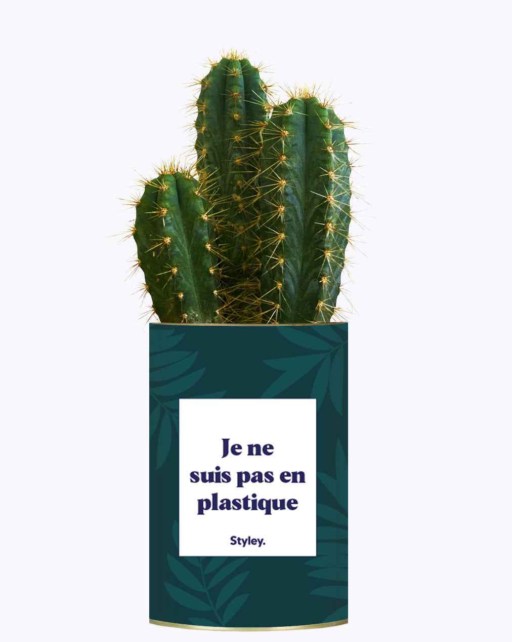 Je ne suis pas en plastique - Cactus