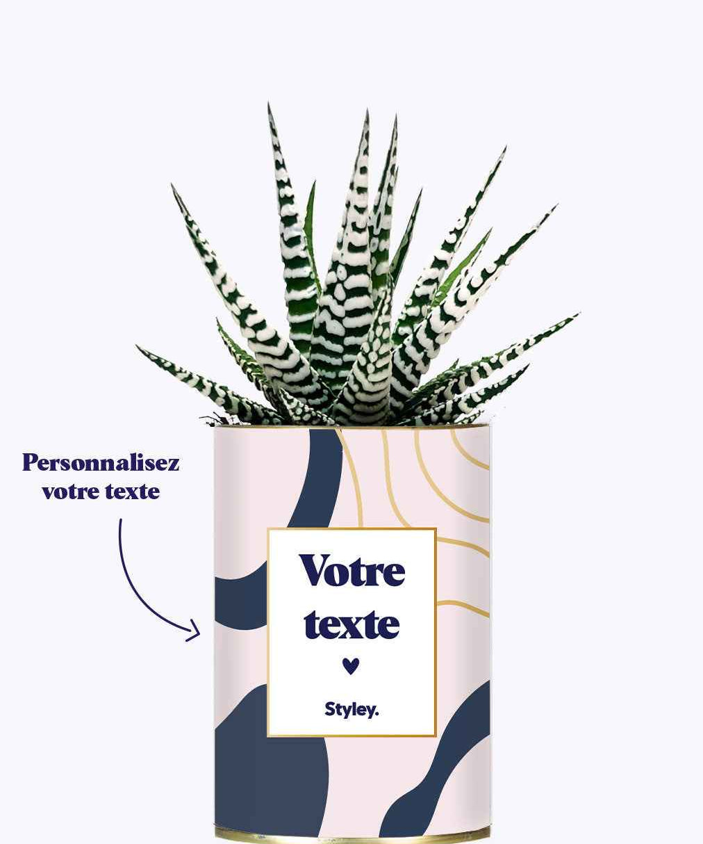 Initiales personnalisables - Cactus