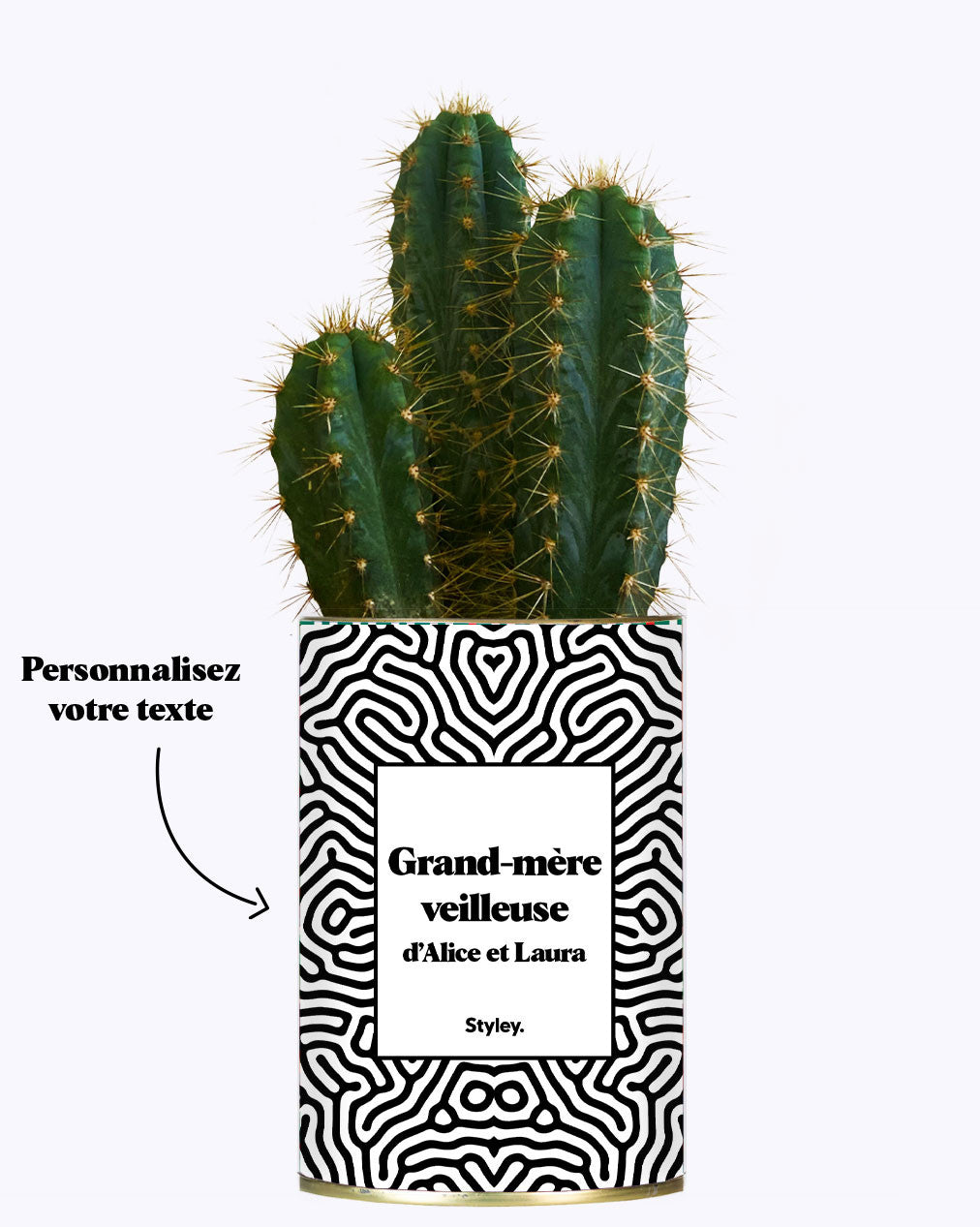 Grand-mère personnalisable - Cactus