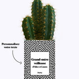Grand-mère personnalisable - Cactus