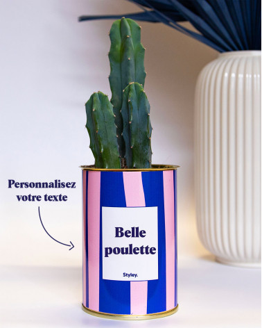 Cactus Parme - Personnalisable