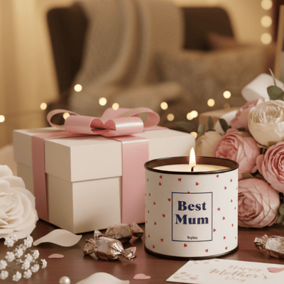 Bougie parfumée pour la fête des mères  nos idées cadeau