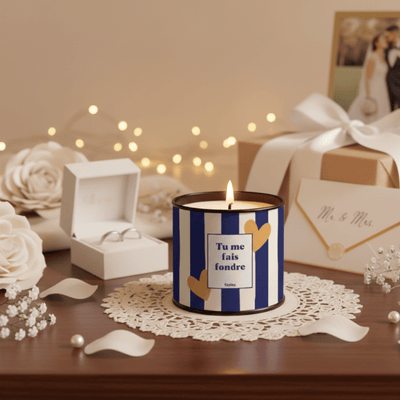 Bougie cadeau mariage