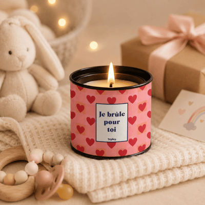 Bougie cadeau naissance