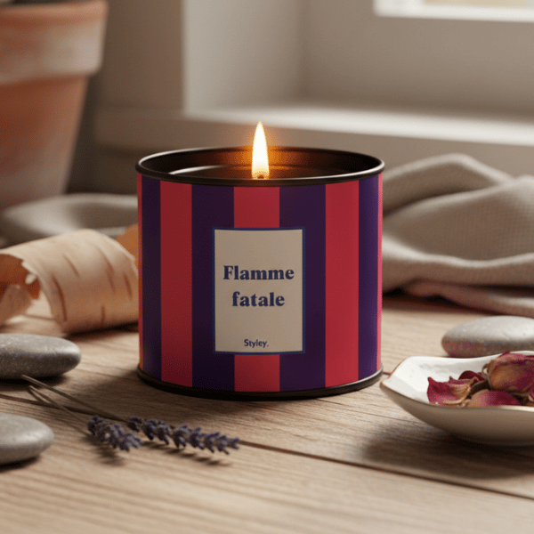 Bougie naturelle cire végétale