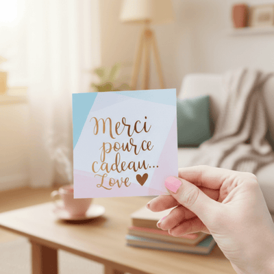 Carte de remerciement anniversaire  messages et idées cadeaux