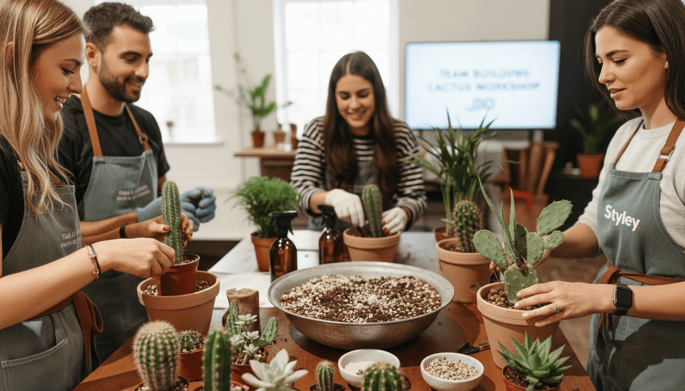 Atelier cactus team building
