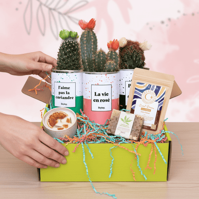 Créer une box cadeau végétale