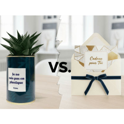 Plante en pot ou carte cadeau : laquelle offrir ? - Styley