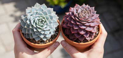 Pourquoi les succulentes changent de couleur ?