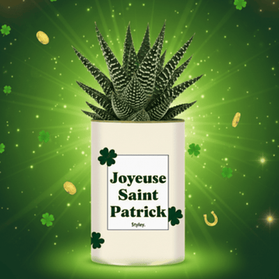 🍀 Saint-Patrick : et si vous offriez une plante porte-bonheur ?