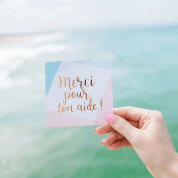 Petit mot de remerciement : exemple de texte pour toute occasion