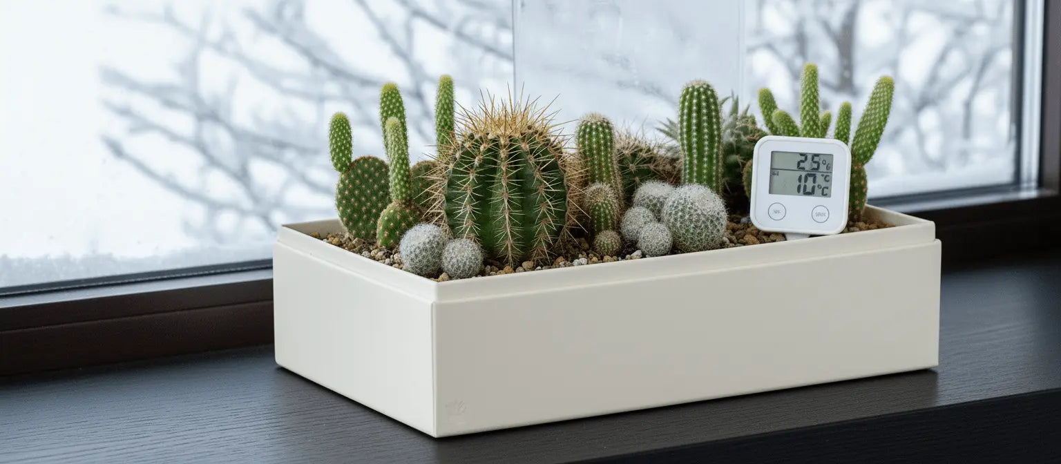 Comment prendre soin de ses cactus en hiver [Guide]