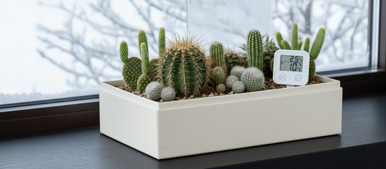 Comment prendre soin de ses cactus en hiver [Guide]