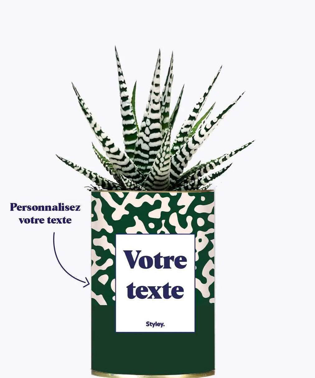 Pattern vert - Plante personnalisable