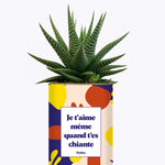 Je t'aime même quand t'es chiante - Cactus