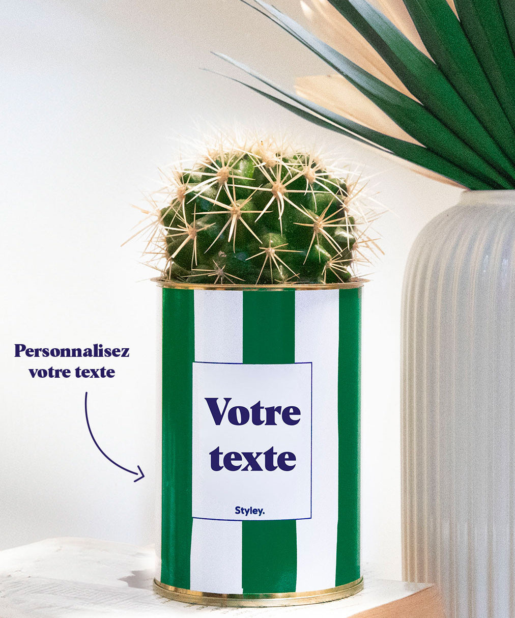 Rayures Vertes - Plante personnalisable