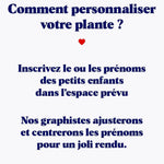 Grand-mère personnalisable - Plante