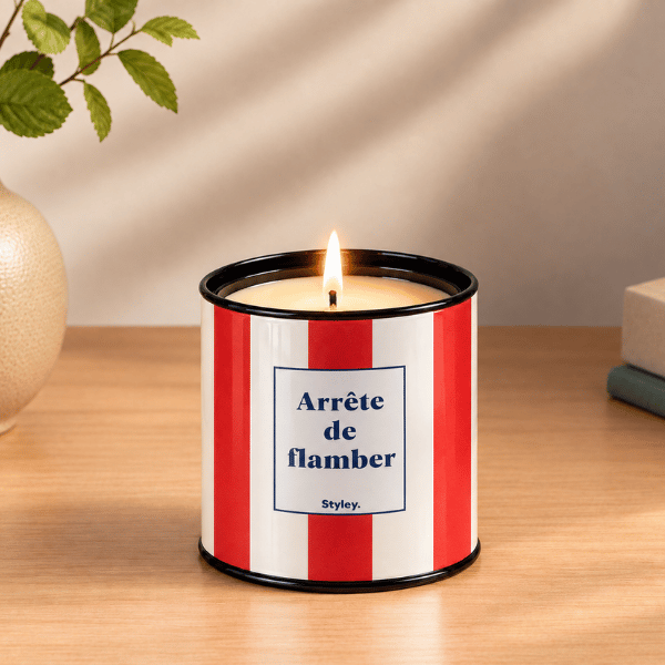 Arrête de flamber - Bougie Parfumée