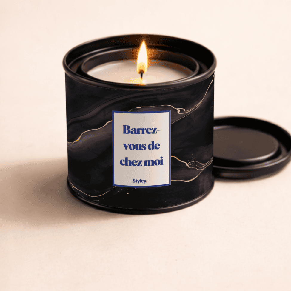 Barrez-vous de chez moi - Bougie Parfumée