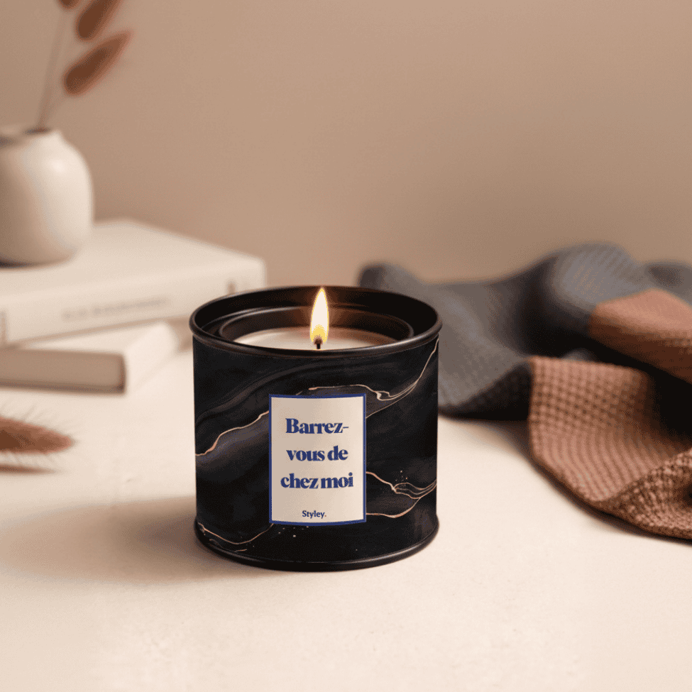 Barrez-vous de chez moi - Bougie Parfumée