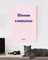 Bisous connasse - Affiche Affiche seule
