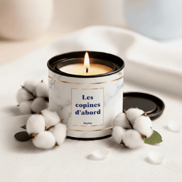 Les copines d'abord - Bougie Parfumée cadeau amies