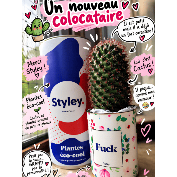 Cactus Fuck, UNE PLANTE QUI A DU CARACTÈRE