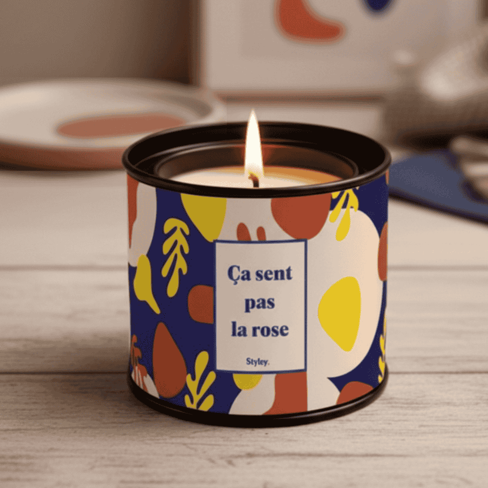 Ça sent pas la rose - Bougie Parfumée