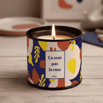 Ça sent pas la rose - Bougie Parfumée