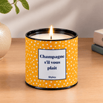 Champagne s'il vous plaît - Bougie Parfumée