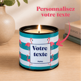 Flamants roses - Bougie Personnalisable