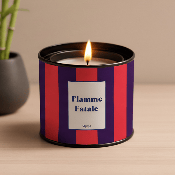 Flamme fatale - Bougie Parfumée humoristique