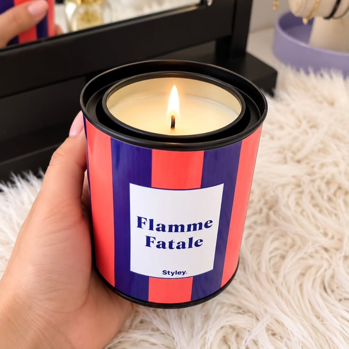 bougie flamme fatale