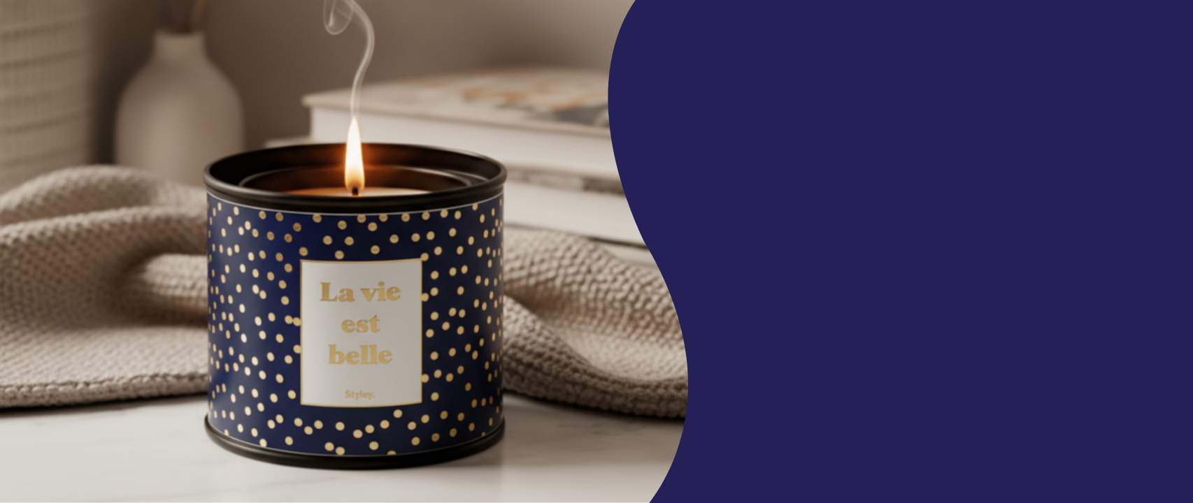 bougie parfumée Styley