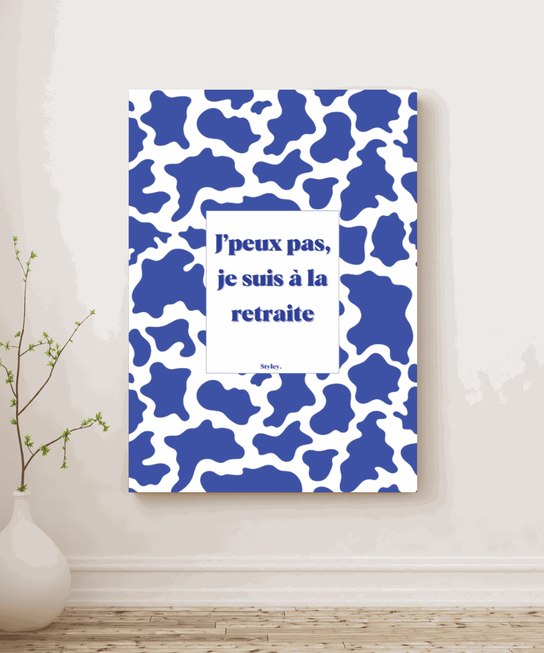 J'peux pas, je suis à la retraite - Affiche Affiche seule