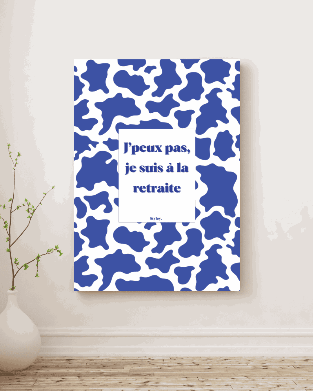 J'peux pas, je suis à la retraite - Affiche Affiche seule