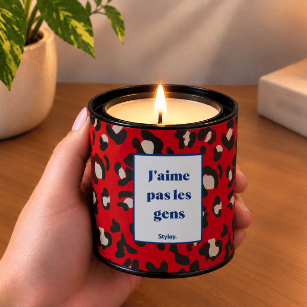 J’aime pas les gens - Bougie Parfumée