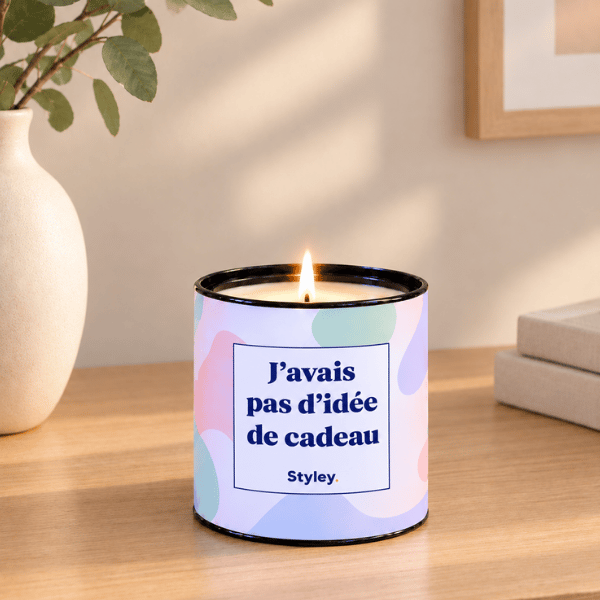 J'avais pas d'idées de cadeaux - Bougie Parfumée