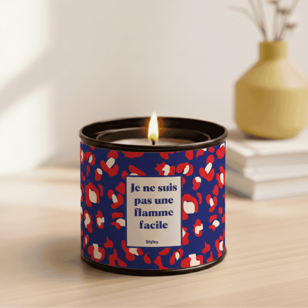 Je ne suis pas une flamme facile - Bougie Parfumée