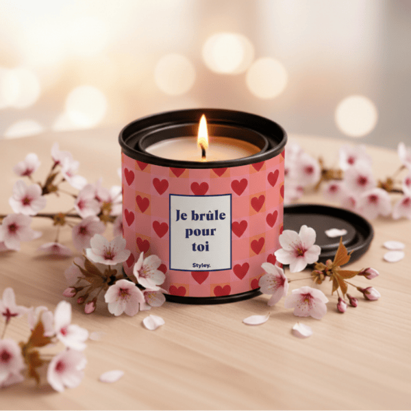 Je brûle pour toi - Bougie Parfumée