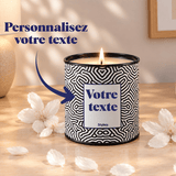 Labyrinthe - Bougie Personnalisable