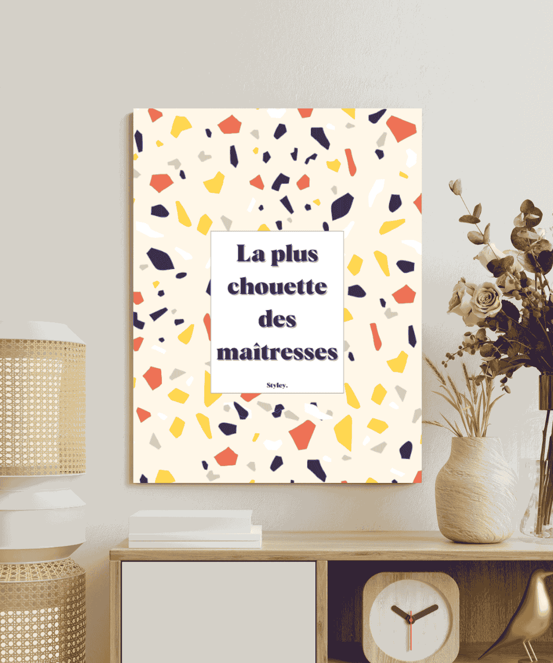 La plus chouette des maîtresse - Affiche Affiche seule