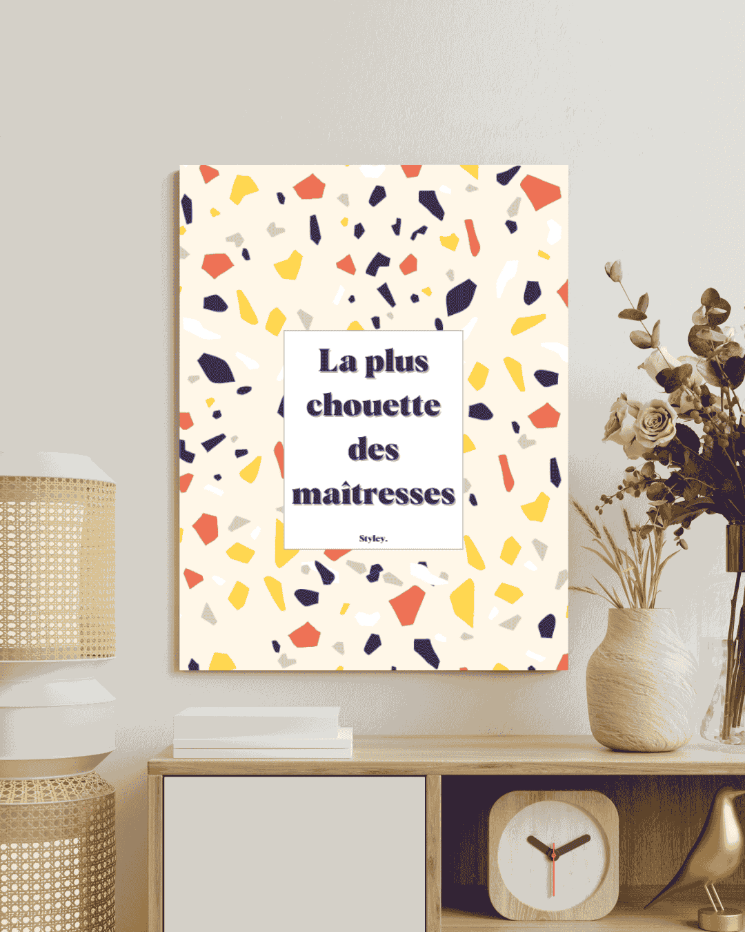 La plus chouette des maîtresse - Affiche Affiche seule