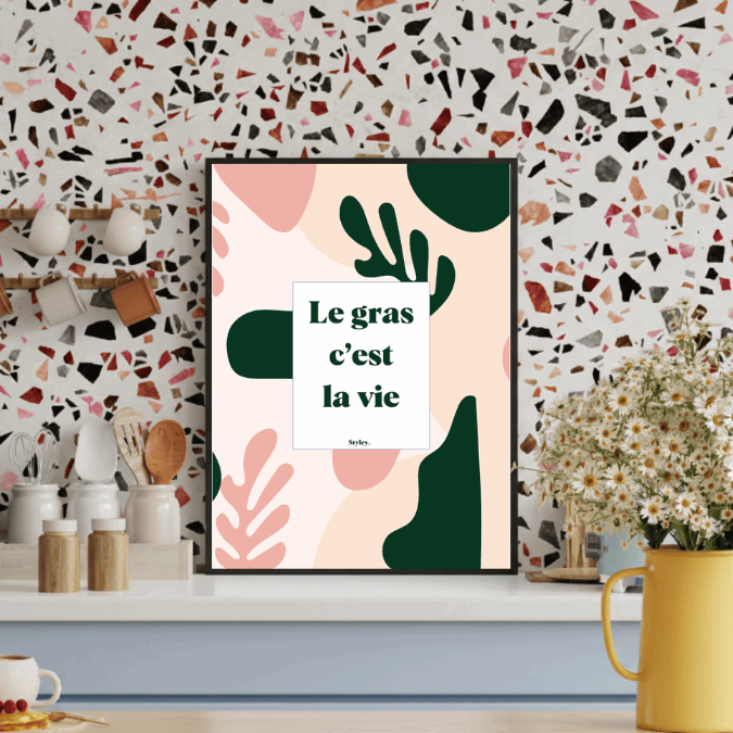 Le gras c'est la vie - Affiche