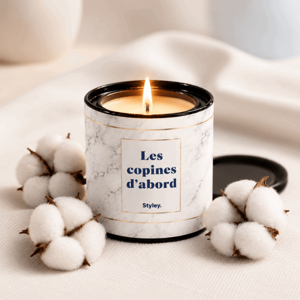 Les copines d'abord - Bougie Parfumée cadeau amies