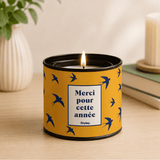 Merci pour cette année - Bougie Parfumée