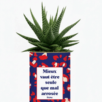 Mieux vaut être seule que mal arrosée - Cactus