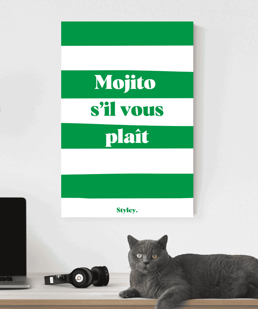 Mojito s'il vous plait - Affiche Affiche seule